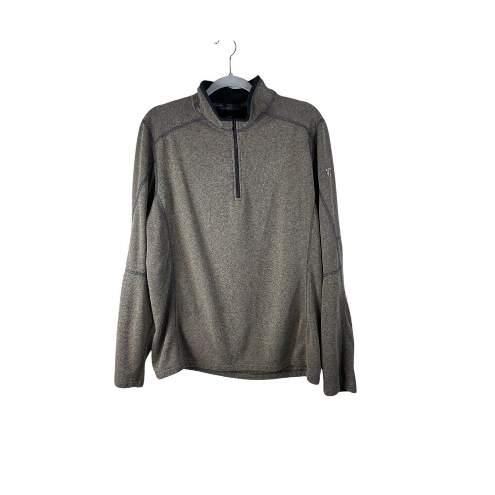 Kühl Kasmira Mens Quarter Zip Pullover Long Sleeve Sweater